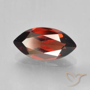 Granato Piropo Rosso Merlot naturale da 2.08 ct, Taglio marquise, VVS-VS