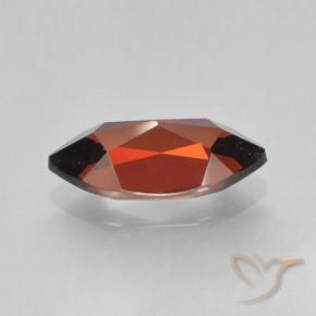Granato Piropo Rosso Merlot naturale da 2.08 ct, Taglio marquise, VVS-VS