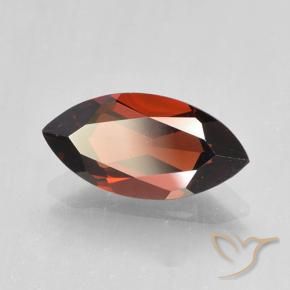 Granato Piropo Rosso scuro naturale da 2.09 ct, Taglio marquise, VVS-VS