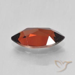 Granato Piropo Rosso scuro naturale da 2.09 ct, Taglio marquise, VVS-VS