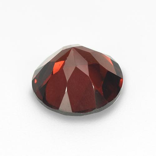 Granato Piropo Rosso Sangue Profondo naturale da 1.63 ct, Taglio rotondo, VVS-VS