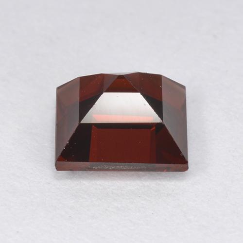 Granato Piropo Rosso scuro naturale da 1.53 ct, Quadrato, VVS