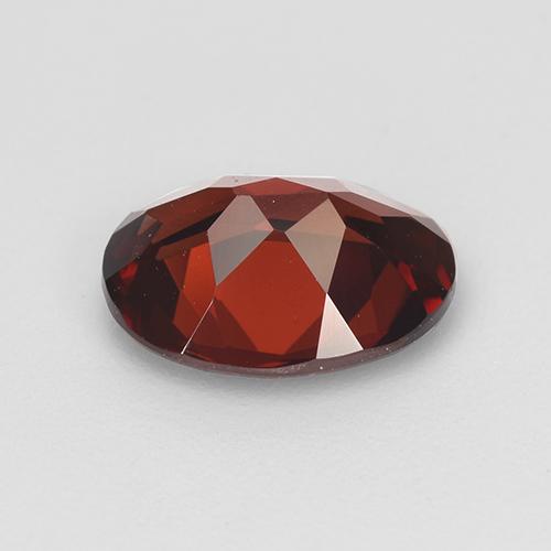 Granato piropo naturale rosso da 2,02 ct, taglio ovale, VVS
