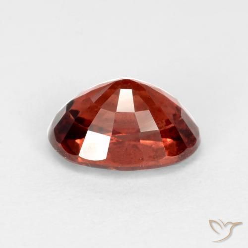 Granato Piropo Rosso scuro naturale da 1.20 ct, Ovale, VS-SI