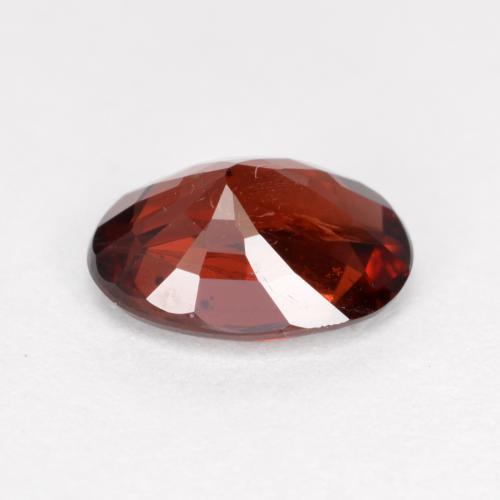 Granato piropo naturale rosso da 0,95 ct, taglio ovale, VS-SI