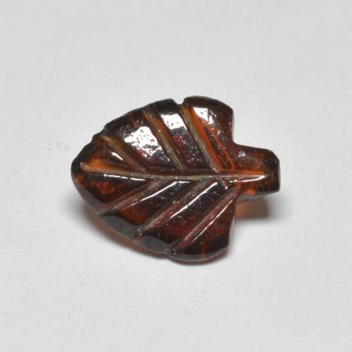 Granato piropo naturale rosso da 1,42 ct, forma fantasia, trasparente
