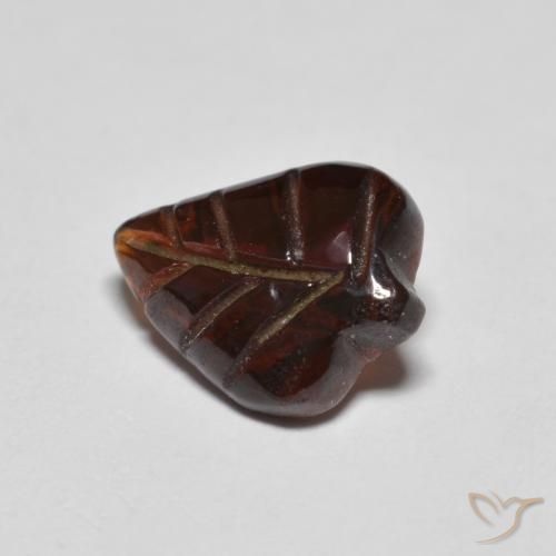 Granato Piropo Rosso scuro naturale da 3.10 ct, Taglio a fantasia, Trasparente