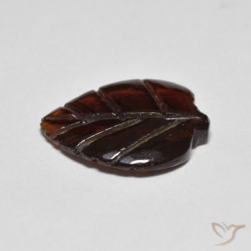 Granato Piropo Rosso scuro naturale da 3.28 ct, Taglio a fantasia, Trasparente