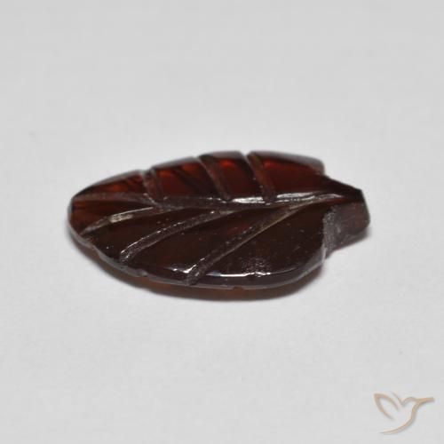 Granato Piropo Rosso scuro naturale da 3.47 ct, Taglio a fantasia, Trasparente
