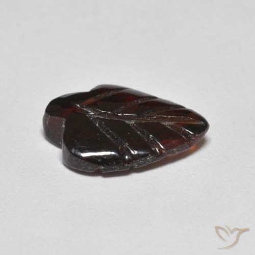 Granato Piropo Rosso scuro naturale da 2.95 ct, Taglio a fantasia, Trasparente