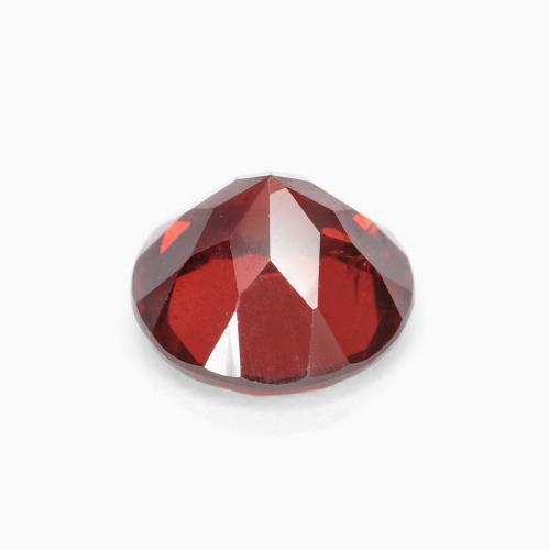 Granato piropo naturale rosso da 1,74 ct, taglio rotondo, VS
