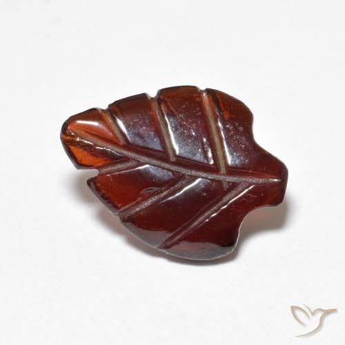Granato Piropo Arancia Fuoco naturale da 2.48 ct, Taglio a fantasia, Traslucido