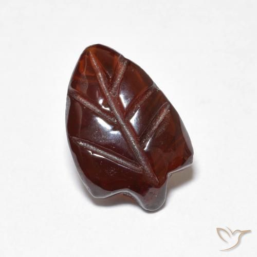 3.23ct Naturale Arancia Fuoco Granato Piropo, Taglio a fantasia, Traslucido