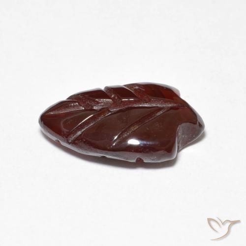 Granato Piropo Arancia Fuoco naturale da 3.23 ct, Taglio a fantasia, Traslucido
