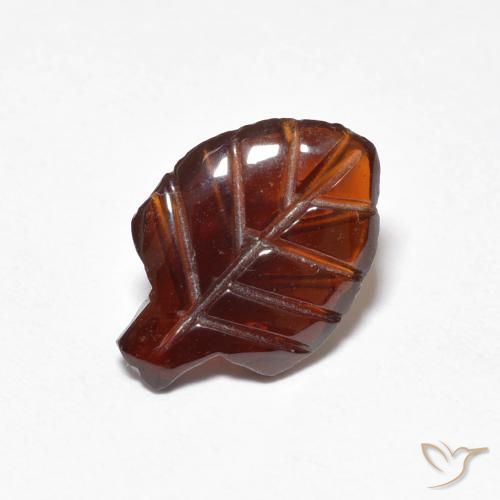 1.96ct Naturale Arancione scuro Granato Piropo, Taglio a fantasia, Traslucido