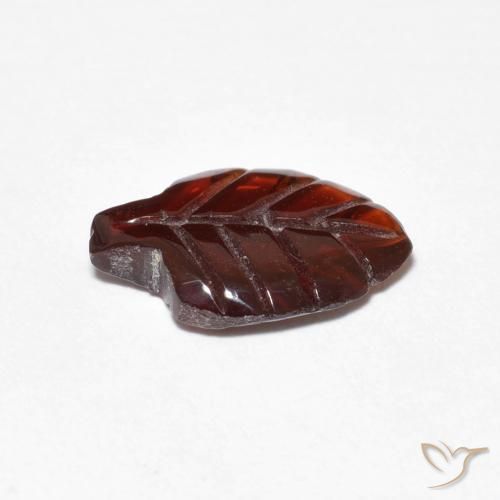 Granato Piropo Arancione scuro naturale da 1.96 ct, Taglio a fantasia, Traslucido