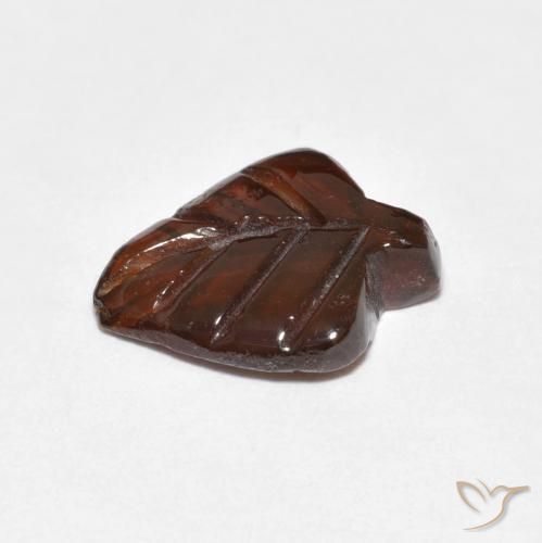 Granato piropo naturale arancione da 2,92 ct, forma fantasia, traslucido