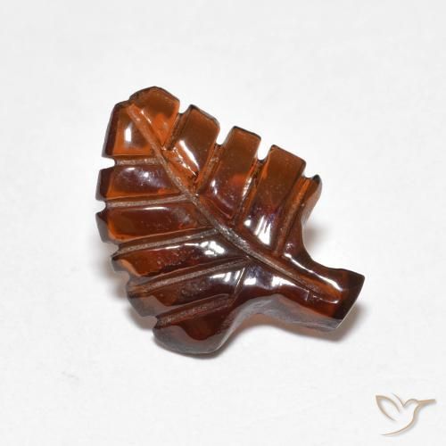 Granato Piropo Arancia Fuoco naturale da 2.66 ct, Taglio a fantasia, Traslucido