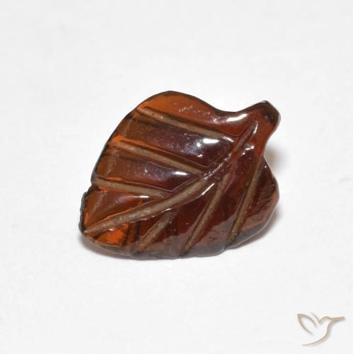 2.63ct Naturale Arancia Fuoco Granato Piropo, Taglio a fantasia, Traslucido
