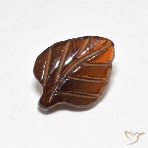 Granato Piropo Arancia Fuoco naturale da 2.63 ct, Taglio a fantasia, Traslucido