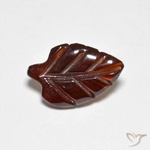 Granato Piropo Arancione rossastra naturale da 2.09 ct, Taglio a fantasia, Traslucido
