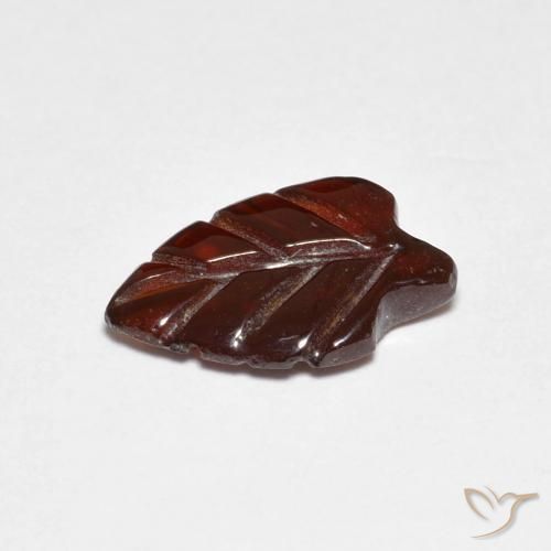 Granato Piropo Arancione rossastra naturale da 2.09 ct, Taglio a fantasia, Traslucido