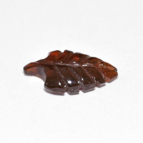 Granato piropo naturale arancione da 2,45 ct, forma fantasia, traslucido
