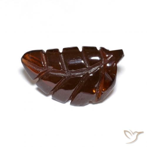 Granato Piropo Arancia Fuoco naturale da 2.88 ct, Taglio a fantasia, Traslucido