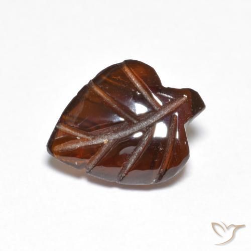 Granato Piropo Arancia Fuoco naturale da 2.35 ct, Taglio a fantasia, Traslucido
