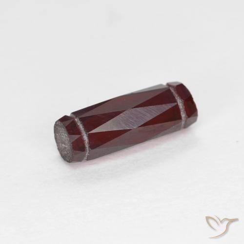 1.42ct Naturale Sangria rossa Granato Piropo, Taglio a fantasia, VS