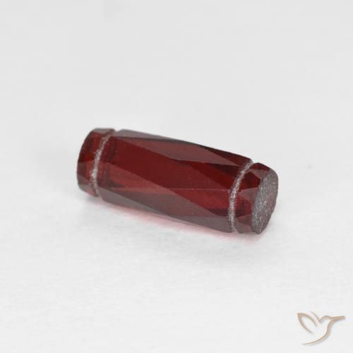 Granato Piropo Rosso scuro naturale da 1.40 ct, Taglio a fantasia, VS