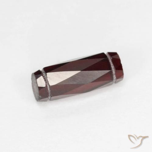 1.50ct Naturale Rosso scuro Granato Piropo, Taglio a fantasia, VS