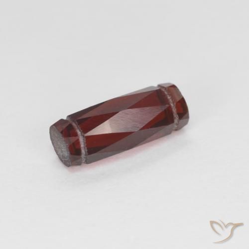1.30ct Naturale Rosso scuro Granato Piropo, Taglio a fantasia, VS