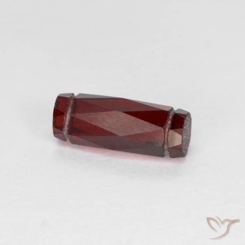 Granato Piropo Rosso scuro naturale da 1.30 ct, Taglio a fantasia, VS