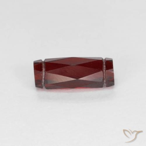 Granato Piropo Rosso scuro naturale da 1.30 ct, Taglio a fantasia, VS