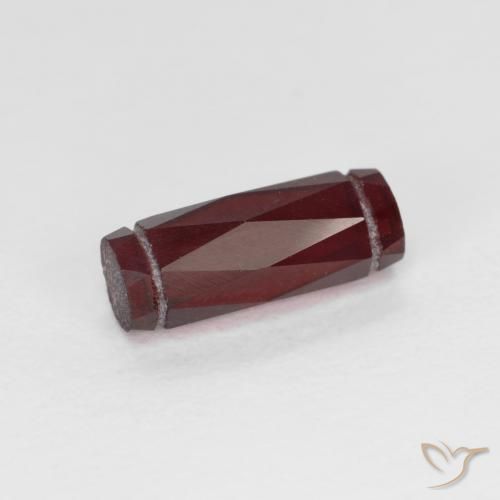 1.56ct Naturale Rosso scuro Granato Piropo, Taglio a fantasia, VS