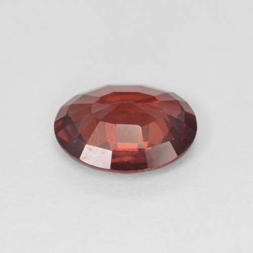 Granato piropo naturale rosso da 2,01 ct, taglio ovale, VS-SI