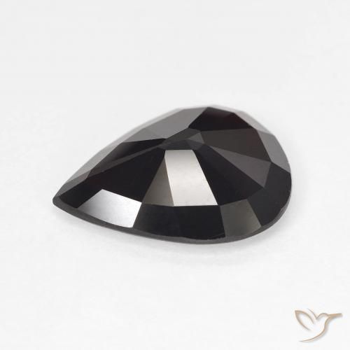 Granato Piropo Rosso mogano naturale da 4.28 ct, Forma a pera, VVS