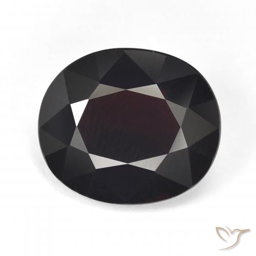 7.91ct Naturale Rosso mogano Granato Piropo, Ovale, VVS-VS