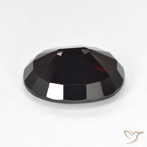 Granato Piropo Rosso mogano naturale da 7.91 ct, Ovale, VVS-VS