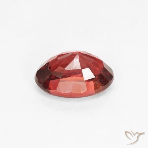 Granato Piropo Rosso brillante naturale da 1.10 ct, Ovale, VS