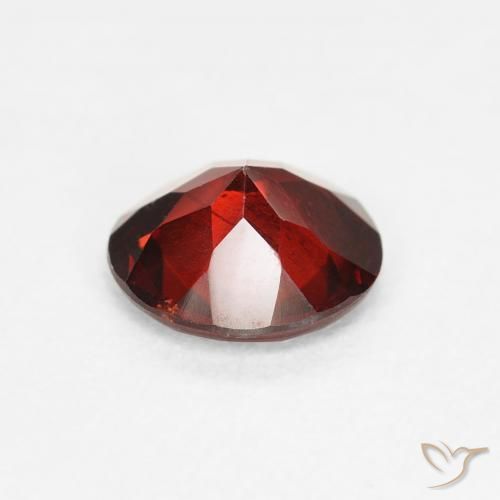 Granato Piropo Rosso medio naturale da 1.30 ct, Rotondo, VS