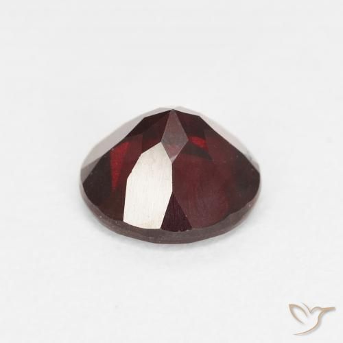 Granato Piropo Sangria rossa naturale da 1.49 ct, Rotondo, VS