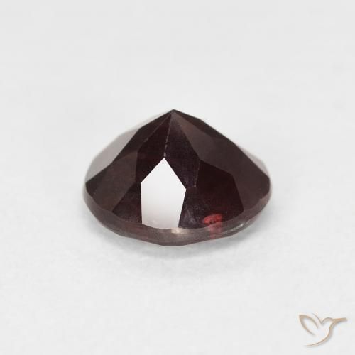 Granato Piropo Rosso scuro naturale da 1.63 ct, Rotondo, VS