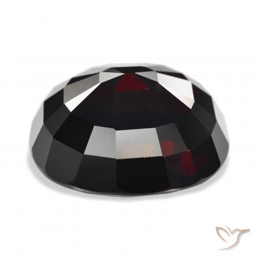 Granato Piropo Rosso scuro naturale da 27.77 ct, Ovale, VVS-VS