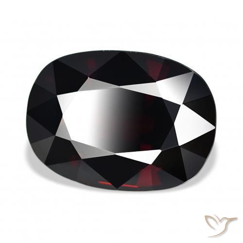 Granato Piropo Rosso nerastro naturale da 16.73 ct, Cuscino, IF
