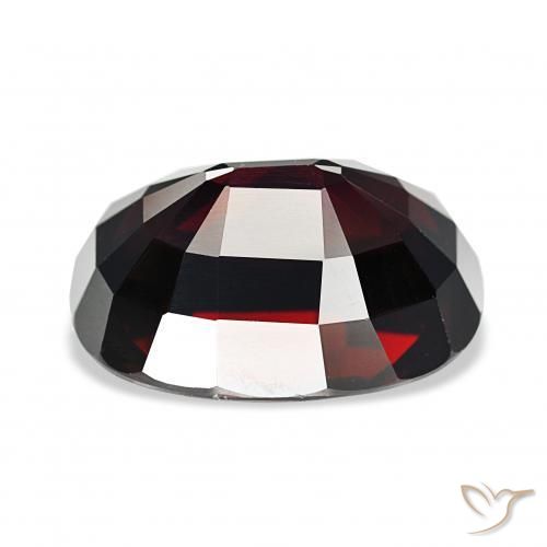 Granato Piropo Rosso nerastro naturale da 16.73 ct, Cuscino, IF