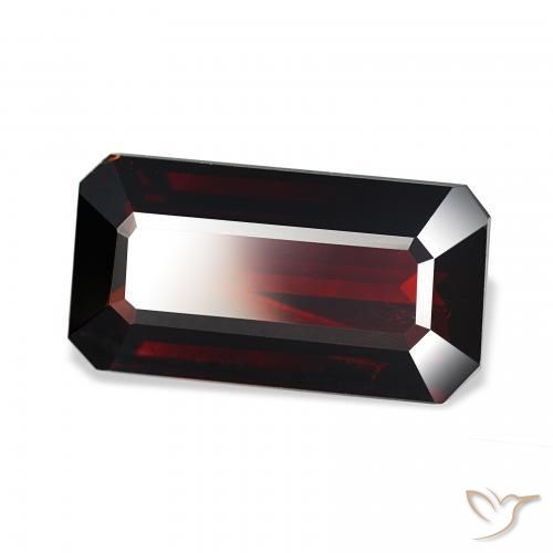 Granato Piropo Rosso scuro naturale da 10.49 ct, Ottagonale / Taglio smeraldo, VS