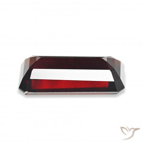 Granato Piropo Rosso scuro naturale da 10.49 ct, Ottagonale / Taglio smeraldo, VS