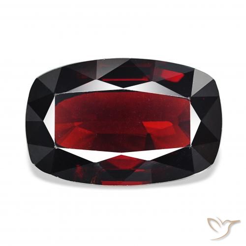 17.02ct Rosso scuro Granato Piropo, Cuscino, VS